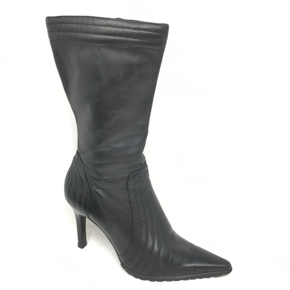 Nine West Washed Up Mid Calf Boots Shoes Size 8.5 - Picture 1 of 8